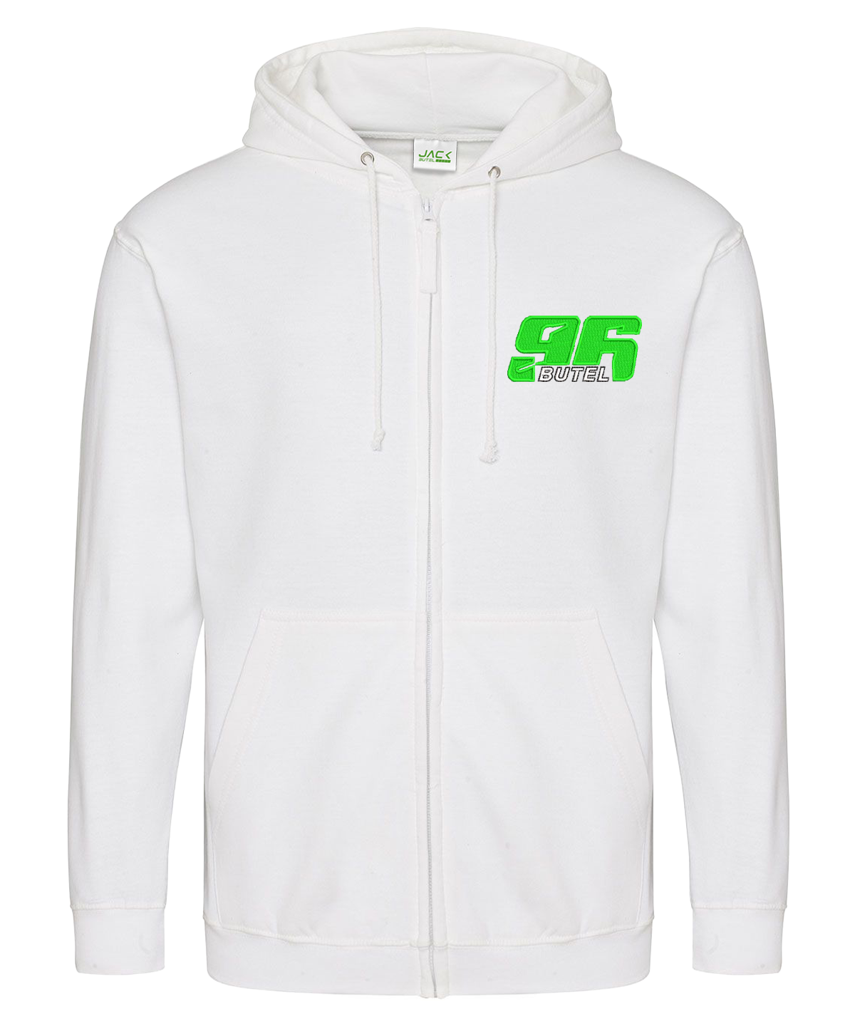 96 BUTEL  Zip Up Adult Hoody (Choice of Colour)
